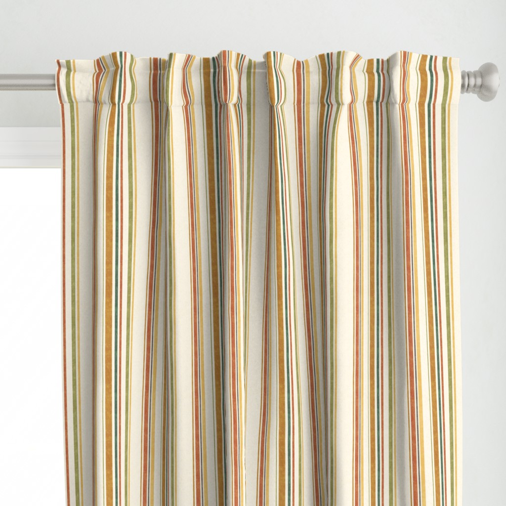 Whimsical Safari Jungle Stripe Nursery Fabric for Nursery Baby Kids Rooms — curtains