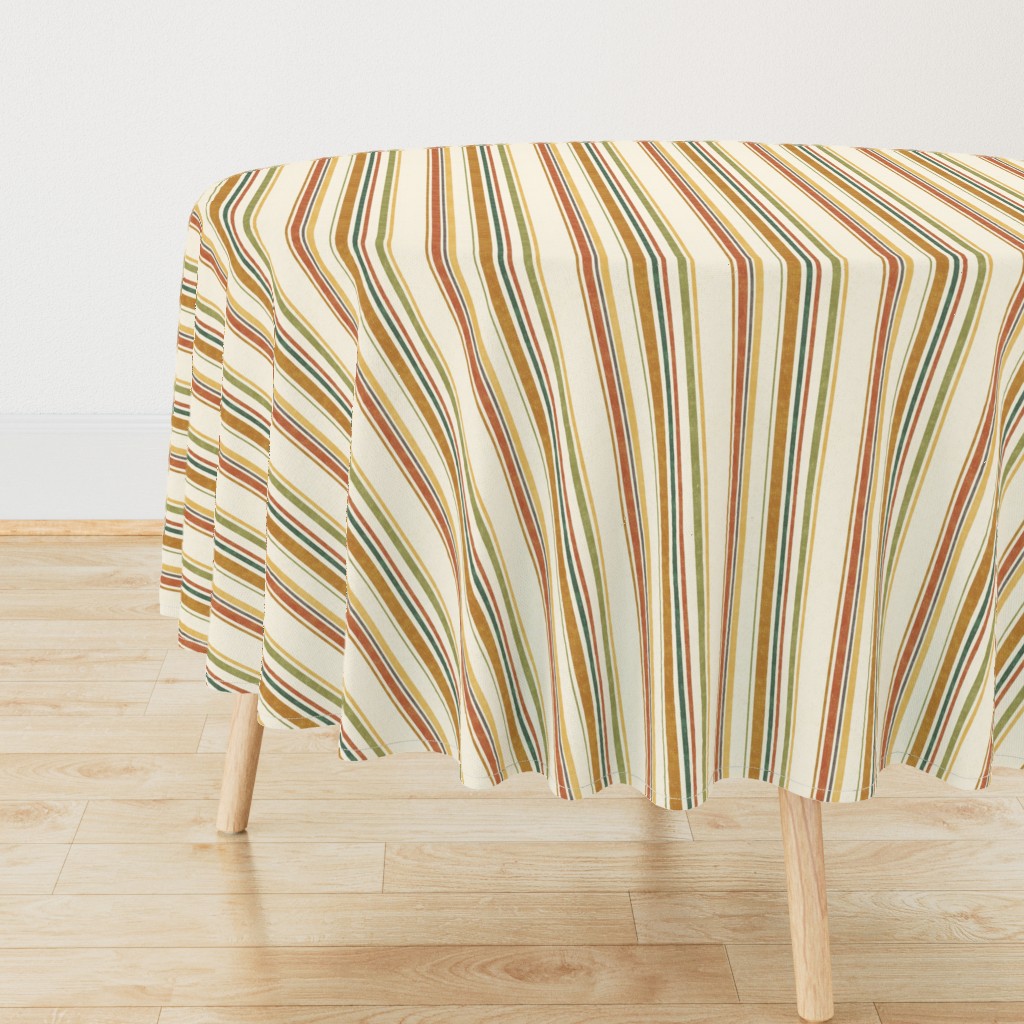 Whimsical Safari Jungle Stripe Nursery Fabric for Nursery Baby Kids Rooms — tablecloth
