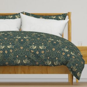 MR26044 - Vintage Swallows — Duvet Cover