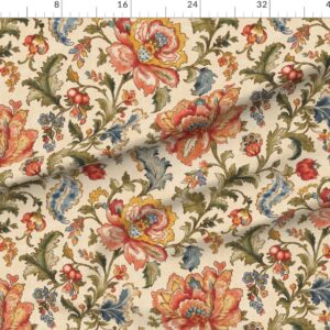traditional-jacobean-chintz-revival-floral-botanical-scrollwork-in-ivory