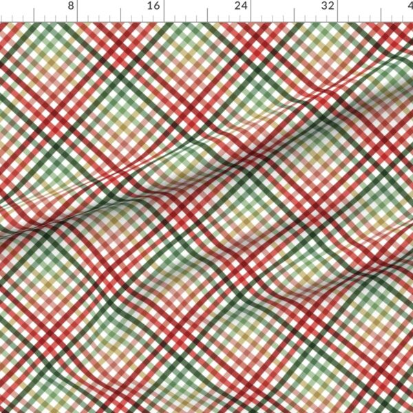 Diagonal Tartan Plaid Check Festive Christmas Holiday Crossweave Stripes Diagonal Tartan Plaid Check Festive Christmas Holiday Crossweave Stripes