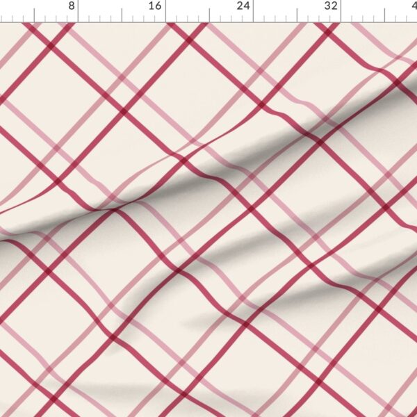 Diagonal Crisscross Stripes Modern Minimalist Bias Lines & Checks in Pink Diagonal Crisscross Stripes Modern Minimalist Bias Lines & Checks in Pink