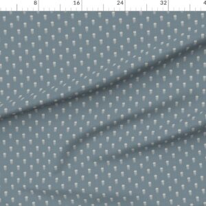 rustic-block-print-tulip-folk-floral-medium-scale-linen-texture-denim-blue