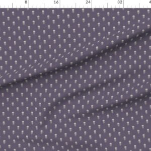 rustic-block-print-tulip-folk-floral-medium-scale-linen-texture-lavender