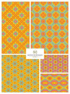 MR25052-Retro Citrus Garden